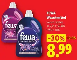 Lidl Fewa waschmittel Angebot