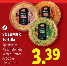 Lidl Sol&mar tortilla Angebot