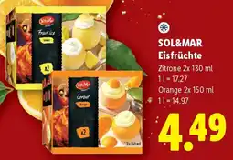 Lidl SOL&MAR Eisfrüchte Angebot
