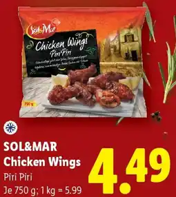 Lidl Sol&mar chicken wings Angebot