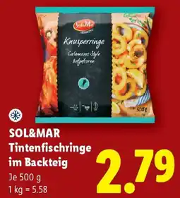 Lidl Sol&mar tintenfischringe im Backteig Angebot