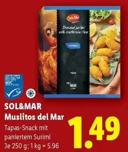 Lidl Sol&mar muslitos del mar Angebot