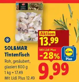 Lidl Sol&mar tintenfisch Angebot