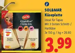 Lidl Sol&mar käseplatte Angebot