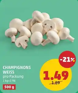 PENNY Champignons Weiss Angebot