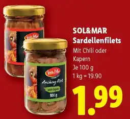 Lidl Sol&mar sardellenfilets Angebot