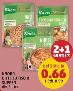 PENNY Knorr Bitte zu Tisch! Suppen Angebot