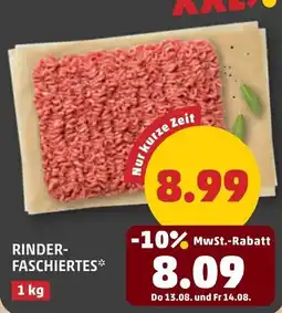 PENNY Rinder-Faschiertes Angebot