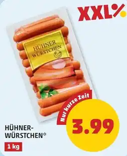 PENNY Hühner-Würstchen Angebot