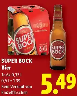 Lidl Super bock bier Angebot