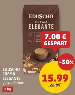 PENNY Eduscho Crema Elegante ganze Bohnen Angebot