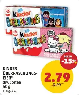 PENNY Kinder Überraschungs-Eier Angebot