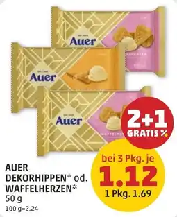 PENNY Auer Dekorhippen* od. Waffelherzen* Angebot