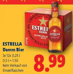 Lidl Estrella damm bier Angebot