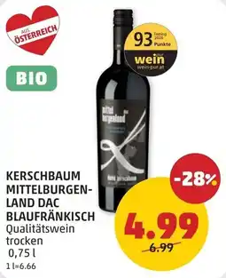 PENNY Kerschbaum Mittelburgenland DAC Blaufränkisch Qualitätswein trocken Angebot