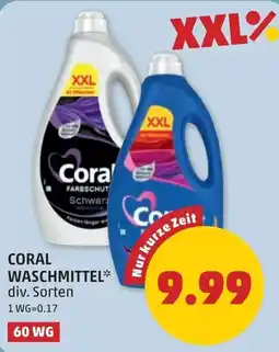 PENNY Coral Waschmittel Angebot