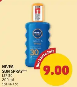 PENNY NIVEA SUN SPRAY Angebot