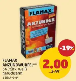 PENNY Flamax Anzündwürfel Angebot