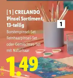 Lidl Crelando Pinsel Sortiment Angebot