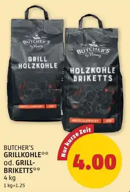 PENNY Butcher's Grillkohle Angebot