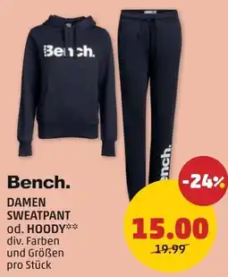 PENNY Bench. Damen Sweatpant od. Hoodie** Angebot