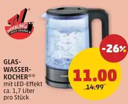 PENNY Glas-Wasser-Kocher Angebot