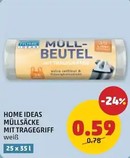 PENNY Home Ideas Müllsäcke mit Tragegriff Angebot