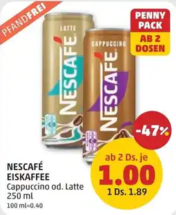 PENNY NESCAFÉ EISKAFFEE Angebot