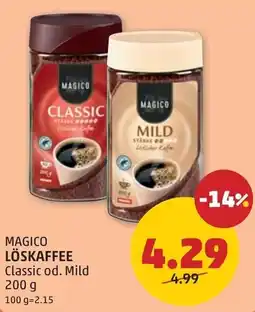PENNY Magico Löskaffee Classic od. Mild Angebot
