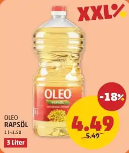 PENNY Oleo Rapsöl Angebot