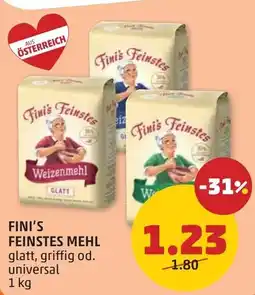 PENNY Fini's Feinstes Mehl Angebot