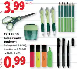 Lidl Crelando Schreibwaren Sortiment Angebot