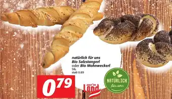 Strasser Markt Natürlich Für Uns Bio Salztangerl Oder Bio Mohnweckerl Angebot