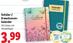 Lidl Schüler-/ Erwachsenen- kalender Angebot