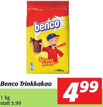 Strasser Markt Benco Trinkkakao 1kg Angebot