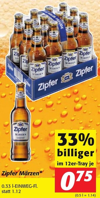 Strasser Markt Zipfer Märzen Angebot