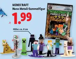 Lidl Minecraft Nano Metall-Sammelfigur Angebot
