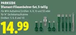 Lidl Parkside Diamant-Fliesenbohrer-Set Angebot