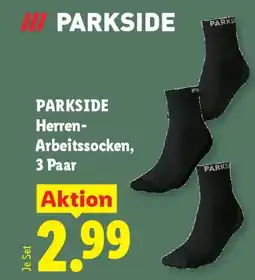 Lidl Parkside herren- Arbeitssocken Angebot