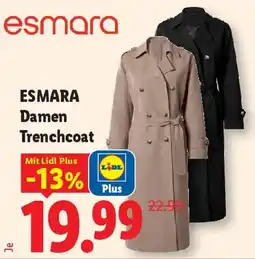Lidl Esmara damen trenchcoat Angebot