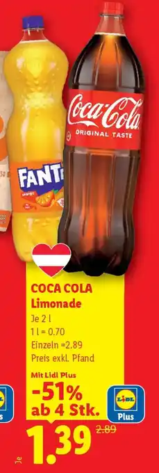 Coca-Cola Limonade