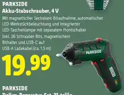 Lidl Parkside akku-stabschrauber Angebot