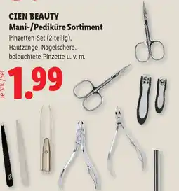 Lidl Cien beauty mani-/pediküre sortiment Angebot