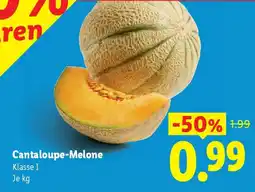 Lidl Cantaloupe-Melone Klasse I Angebot