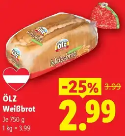 Lidl Ölz Weißbrot Angebot