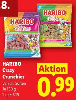 Lidl Haribo crazy crunchies Angebot