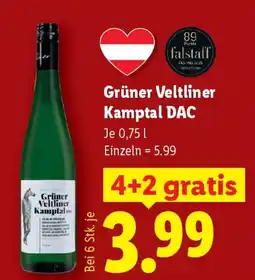 Lidl Grüner Veltliner Kamptal DAC Angebot