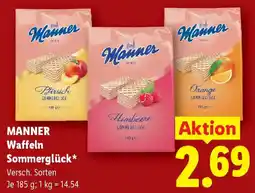 Lidl Manner Waffeln Sommerglück Angebot