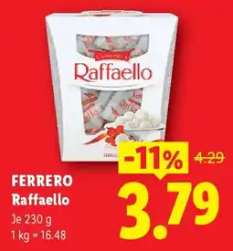Lidl Ferrero raffaello Angebot