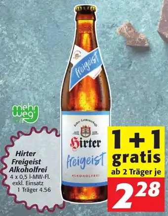 Strasser Markt Hirter Freigeist Alkoholfrei Angebot